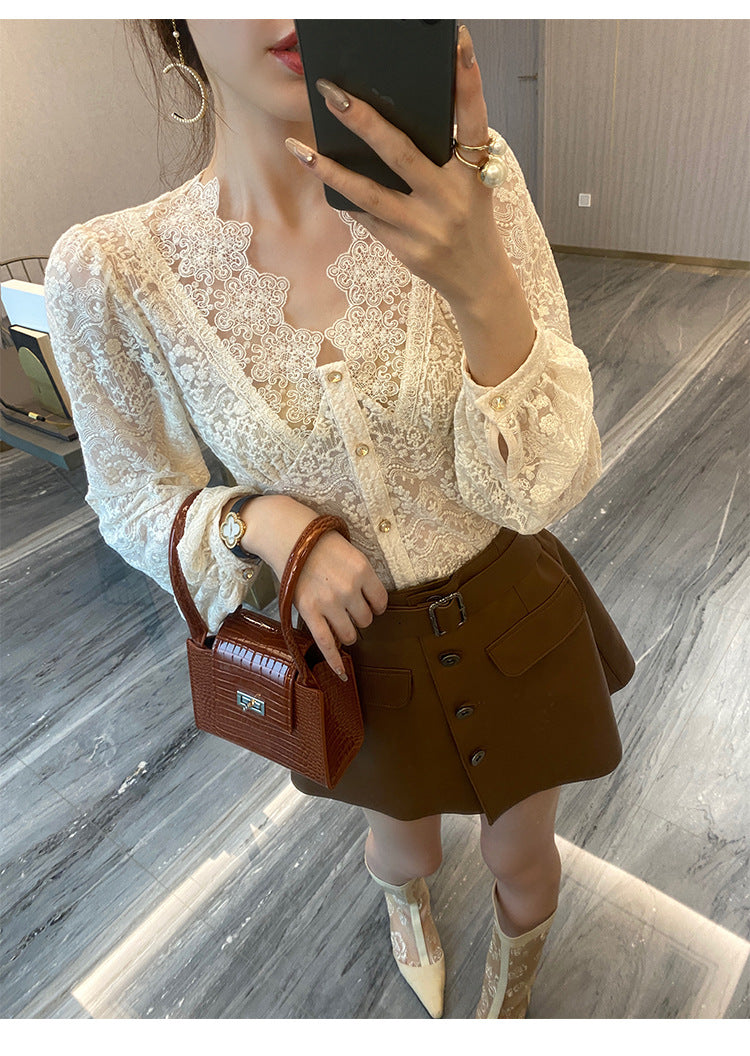 Women’s Elegant Korean Blouse