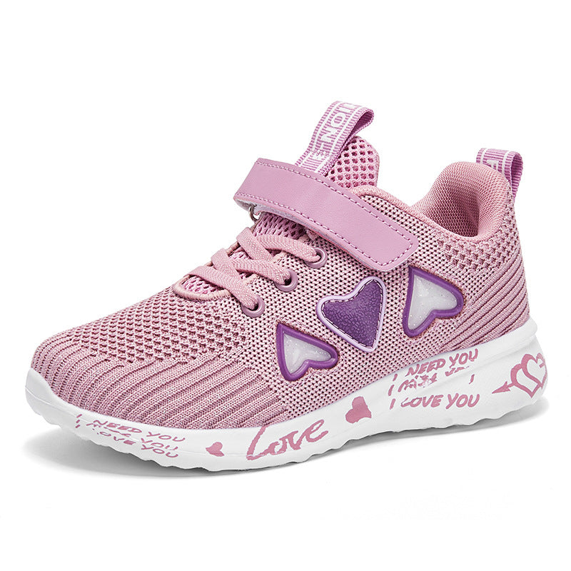 Kids’ Lightweight Mesh Sneakers.