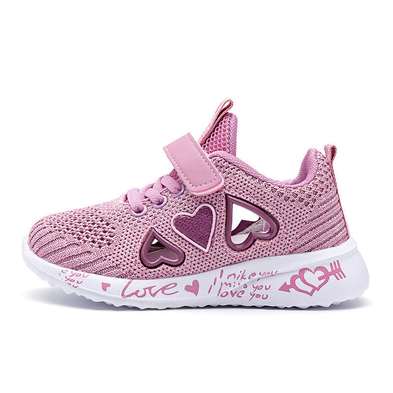 Kids’ Lightweight Mesh Sneakers.