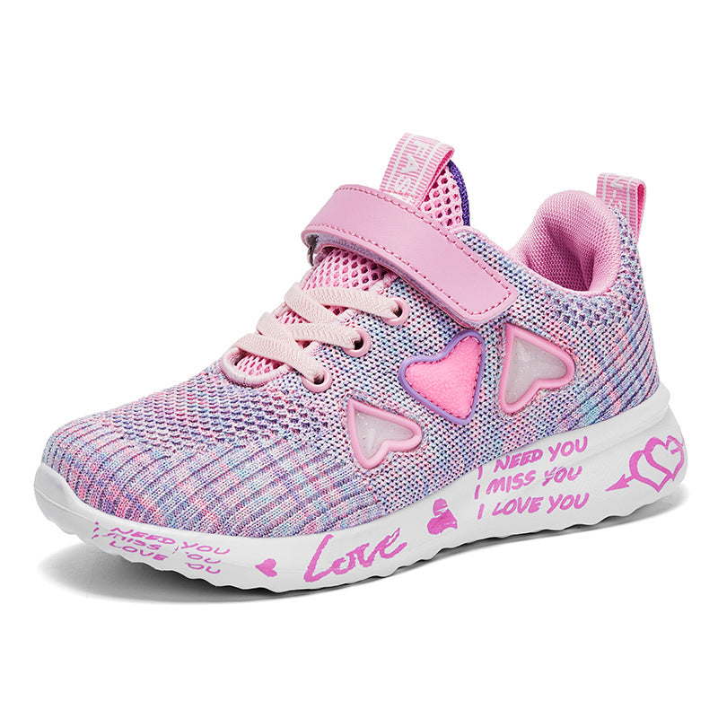Kids’ Lightweight Mesh Sneakers.