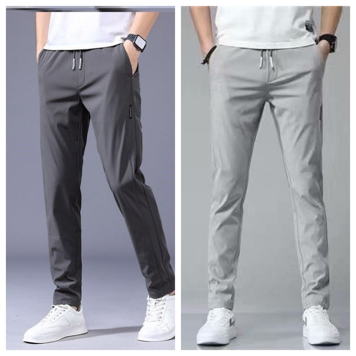 Men’s Korean-Style Drawstring Sweatpants