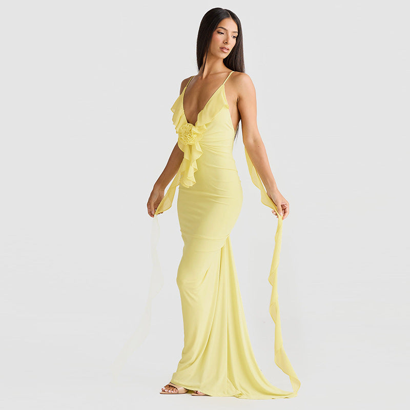 Women’s Fashion Suspender Dress