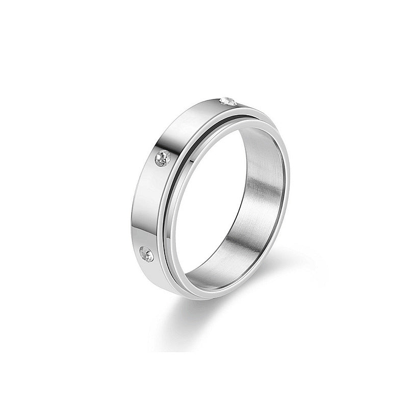Stainless Steel Spinner Ring