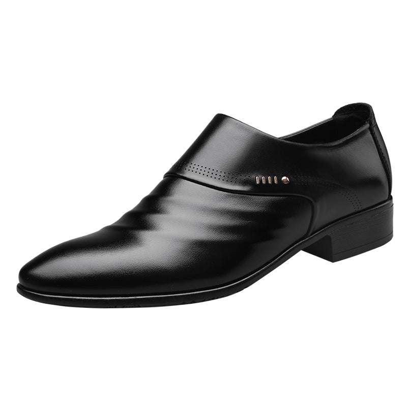 Men’s Casual Pointed Toe Leather Shoes