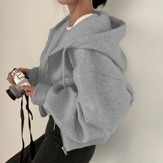 UrbanFlex™ Oversized Zip Hoodie