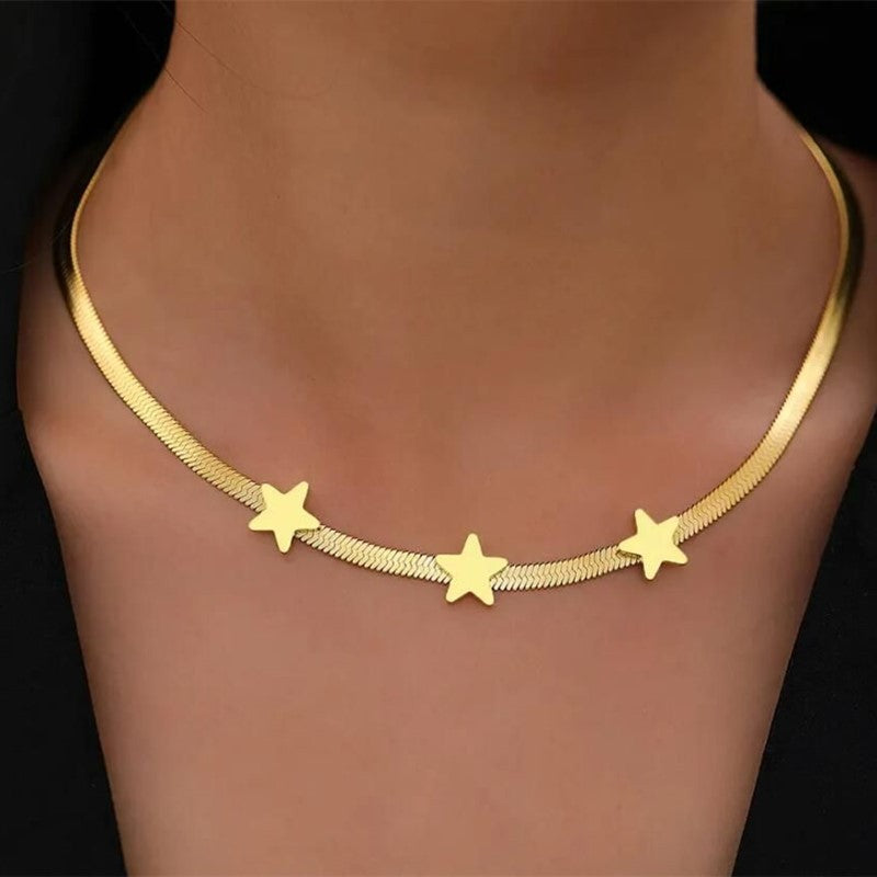 Women’s Stainless Steel Gothic Choker Necklace