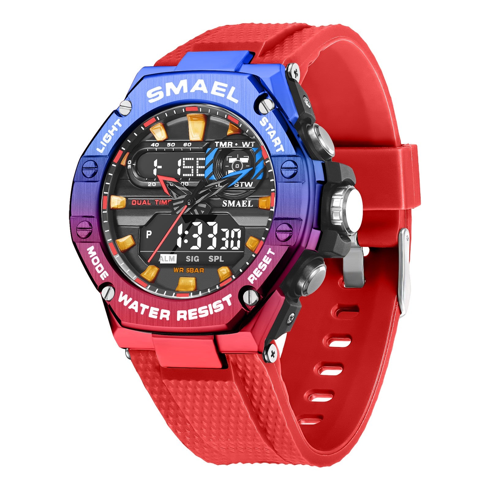 Men’s Digital Alloy Electronic Watch