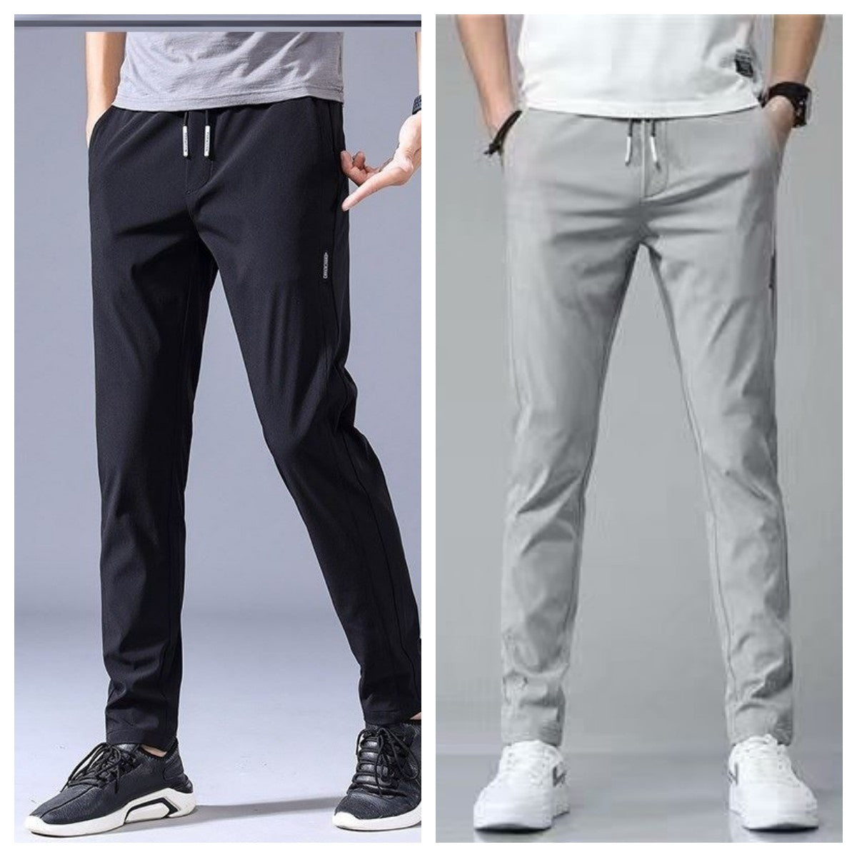 Men’s Korean-Style Drawstring Sweatpants