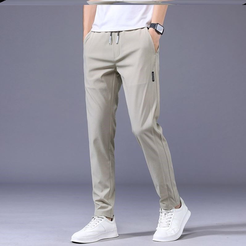 Men’s Korean-Style Drawstring Sweatpants
