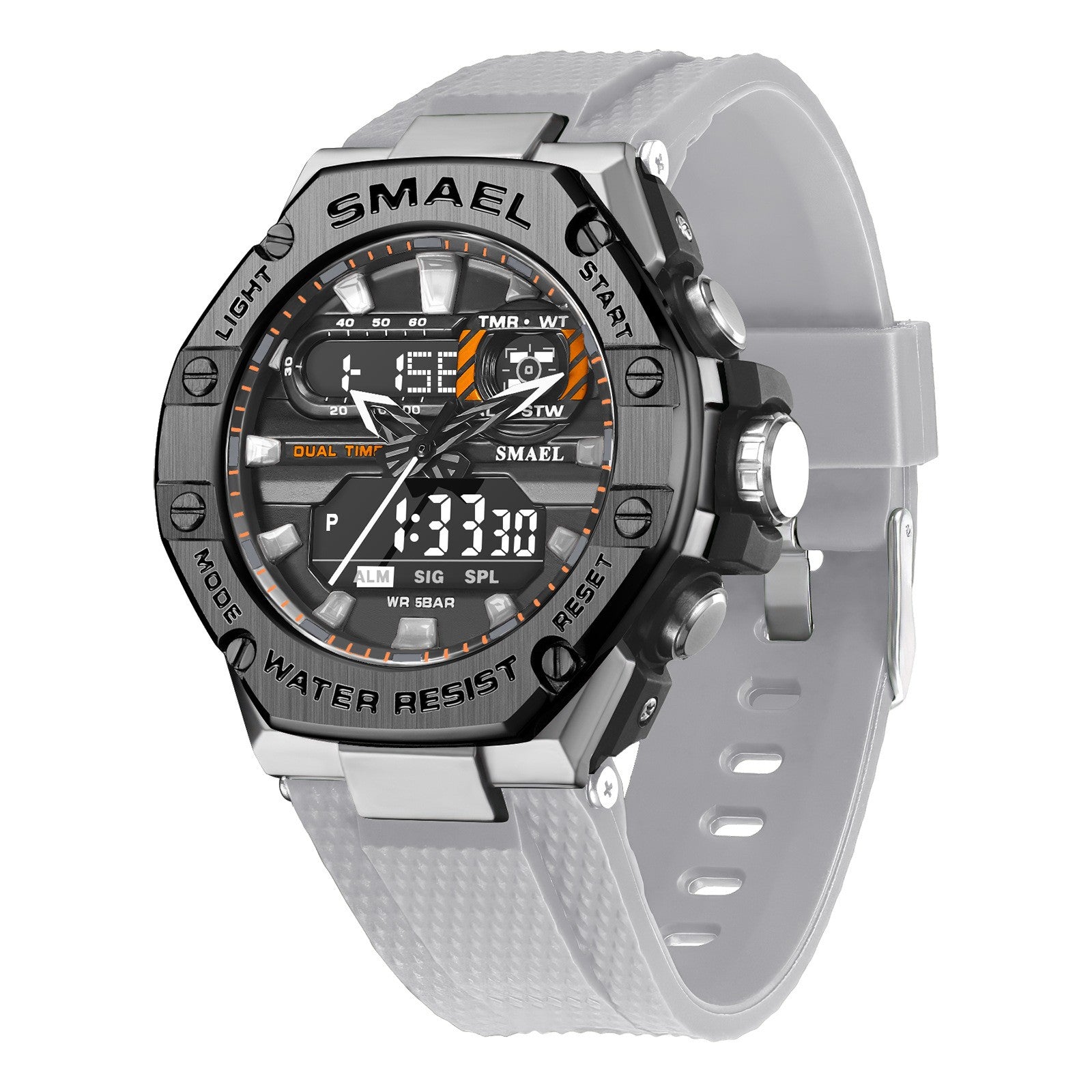 Men’s Digital Alloy Electronic Watch