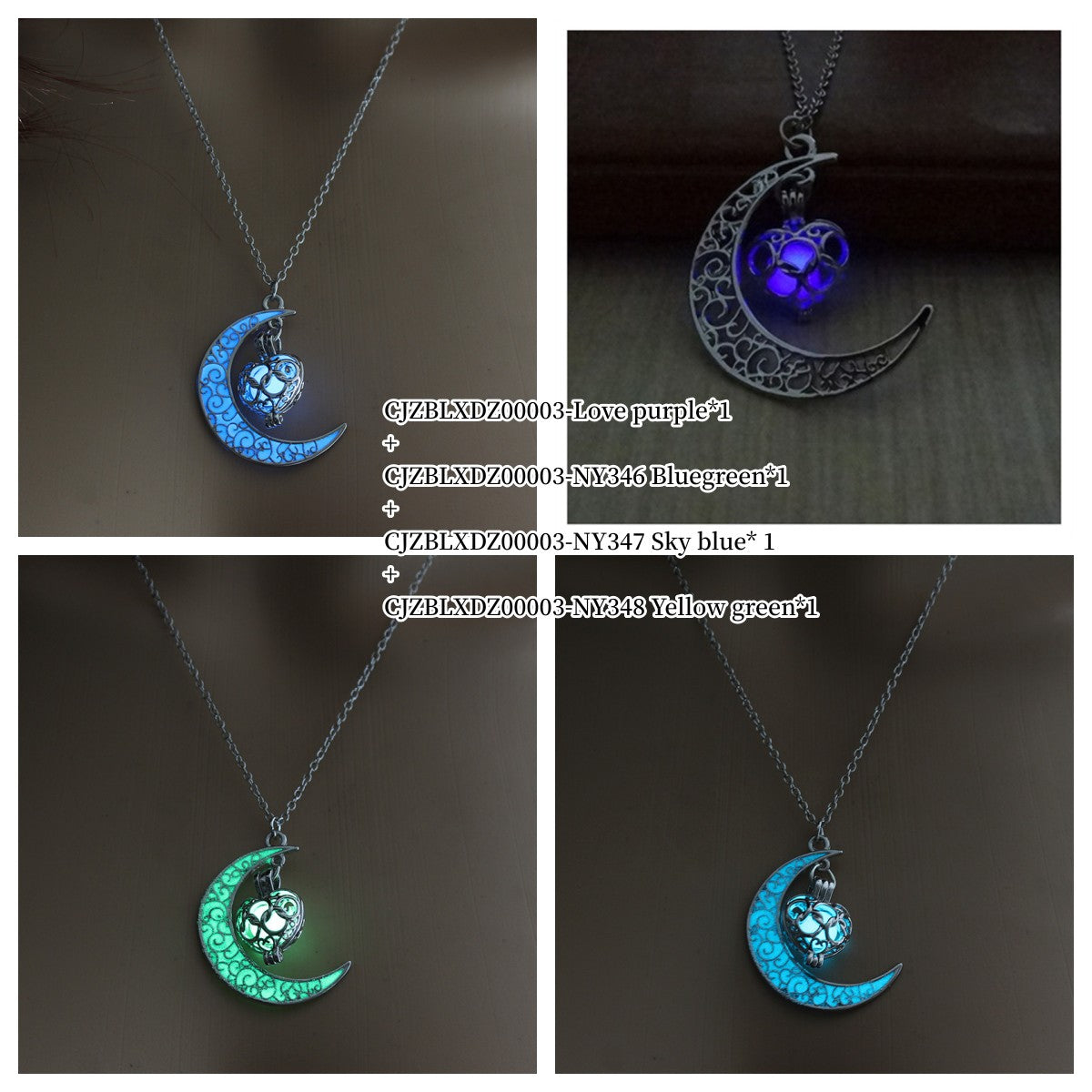 Glowing Pendant Necklace